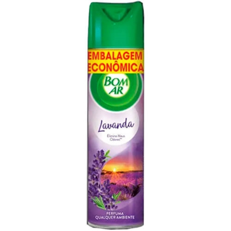 PURIFICADOR DE AR BOM  AR AEROSOL  LAVANDA 432 ML