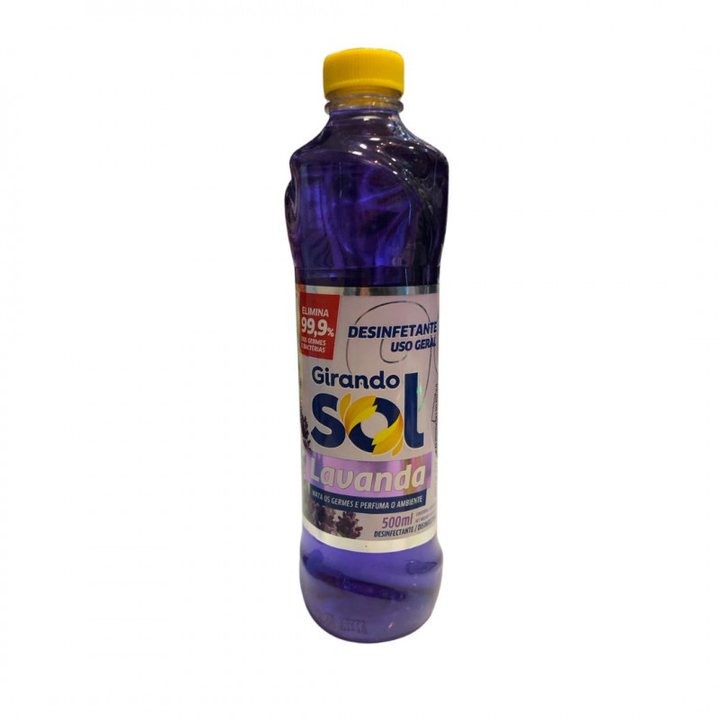 DESINFETANTE LÍQUIDO GIRANDO SOL 500 ML LAVANDA